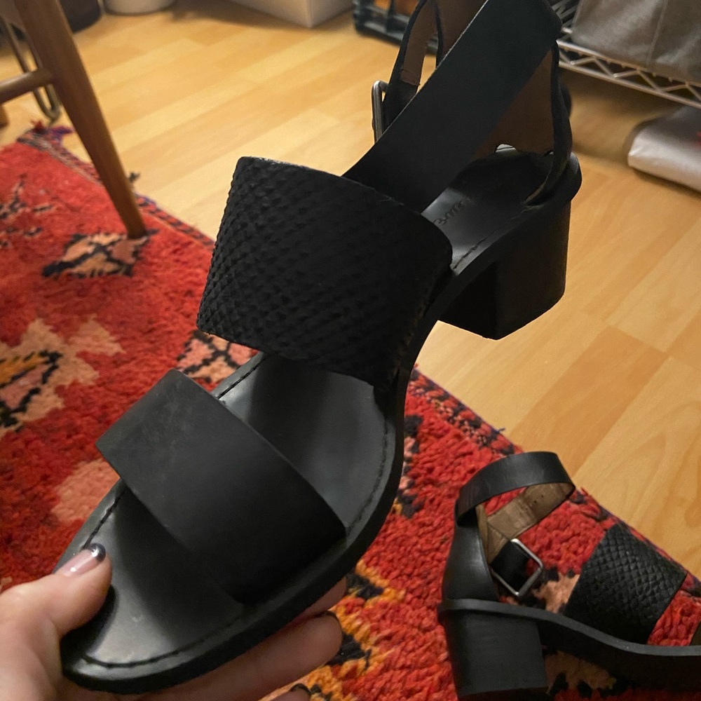 MADEWELL THREE STRAP HEEL